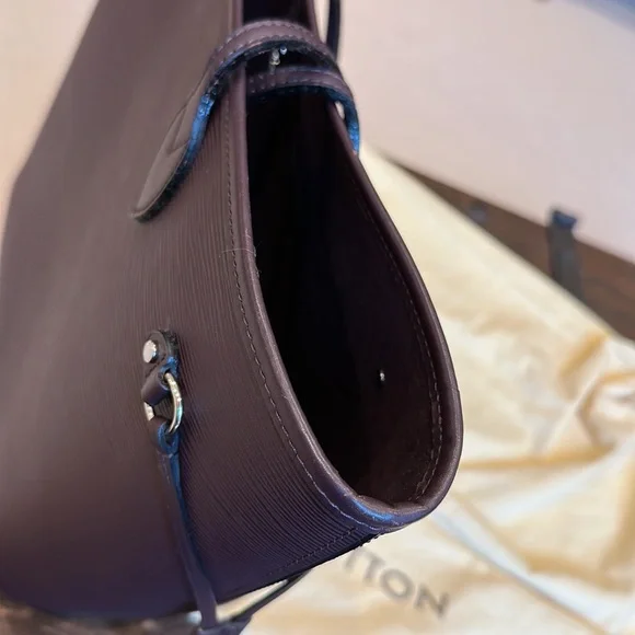 Louis Vuitton Purple Tote Bag without Pouch - Picture 12 of 14